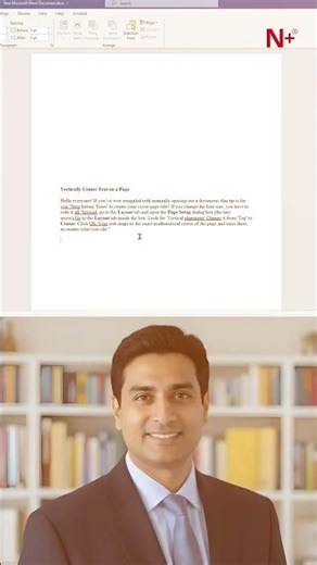 The PRO WAY to Center Text Vertically in Microsoft Word