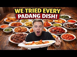Nasi Padang - Incredible Indonesian Food in West Sumatra!