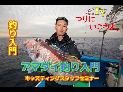 アマダイ釣り入門！【つりにいこうよ。】 初心者必見、甘鯛釣りの始め方