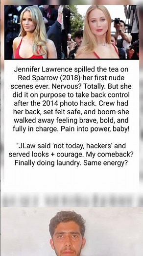Jennifer Lawrence spilled the tea on Red Sparrow (2018)-her first nude scenes ever. Nervous? Totally