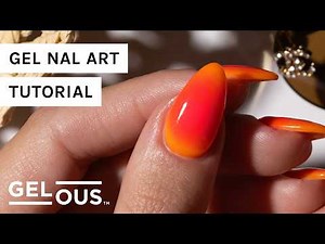 How to Create Aura Nail Art With Blooming Gel | Summer Nail Art Tutorial | Gelous Gel Nail Polish