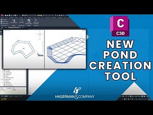 How to Create Ponds in Civil 3D 2026 (New Tools)