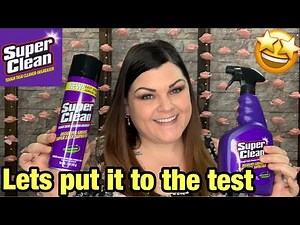Super Clean Multipurpose Cleaner Degreaser // Honest Testing Review