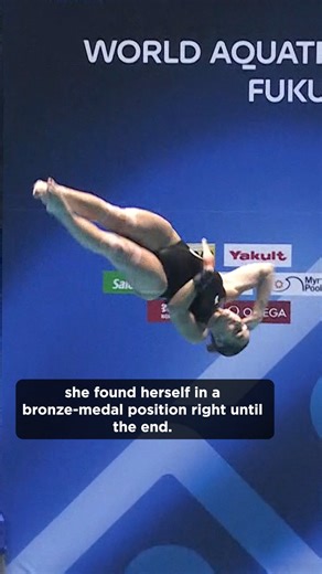 1K views · 36 reactions | “I found the love for my sport again.” Pamela Ware is full of joy following the 1m springboard final ✨ Devin Heroux talks to the Olympian after her great performance at the World Aquatics Championships  | CBC Olympics | Facebook