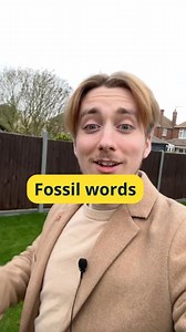 5.6K views · 111 reactions | 領 Fossil words are old words that have...