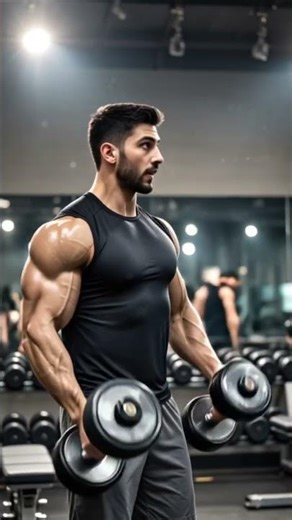 Arm Day Power – Bodybuilder Training Motivation 💪