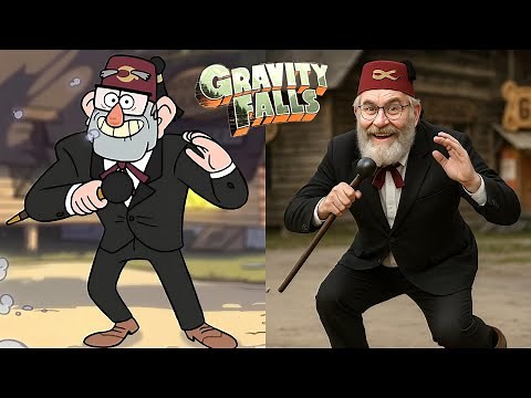 Gravity Falls in REAL LIFE! (AI Made Them PERFECT!)