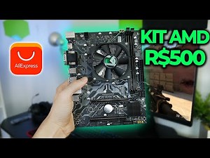 KIT AMD A10 POR R$500 NO ALIEXPRESS É UM BOM NEGÓCIO? COMPREI E TESTEI, OLHA SÓ...