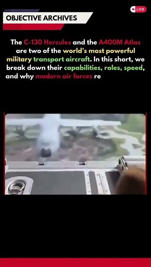 C-130 vs A400M: The Military Transport Giants Compared. WWII#C130 #A400M #MilitaryAircraft#Shorts