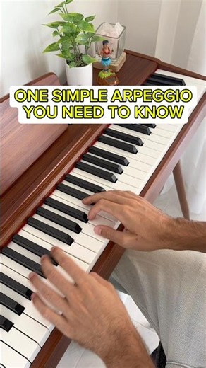 A simple ARPEGGIO that SOUNDS AMAZING 🎹✨#piano #pianotutorial #jazzpiano #pianist #pianomusic