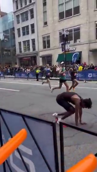 No one will remember 99.9% of the people who ran yesterday’s Boston Marathon.But this clip — two guys stopping to help while hundreds of other athletes ran past — will be played for generations as the perfect example of sportsmanship and simply being a good human.Doing the right thing and helping others is one of the most noble things we can do with our time in this world.