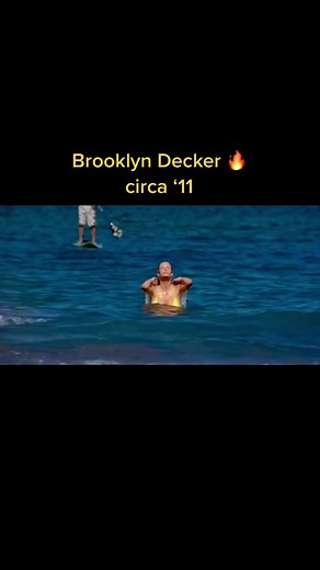 Brooklyn Decker's Iconic 2011 Bikini Scene