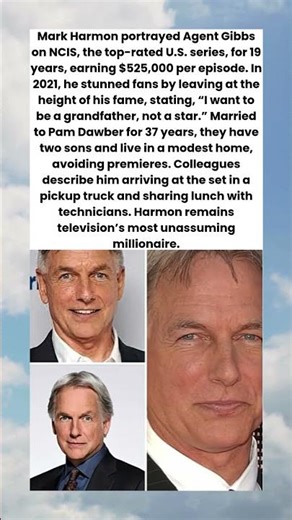 Mark Harmon Turned Down $20 Million, Left NCIS to Prioritize Family 📺❤️