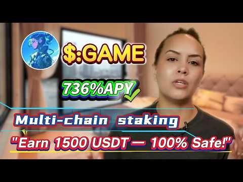 Start Today, Earn 735.66% Monthly with GAME Staking! No-Risk Mining