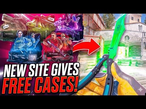 *NEW SITE* THAT GIVES FREE CASES !! | G4skins Promo Code