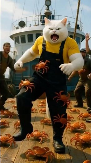 Kitten’s Fishing Mess with A Heroic Twist!