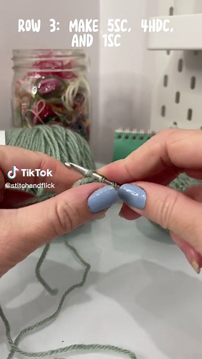 Crochet frog tutorial part 4🐸 #crochettutorial #crochetfrog #crochetinspo #diy