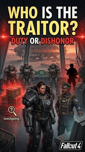 Fallout 4 - Inside Job at Boston Airport: Duty or Treason?