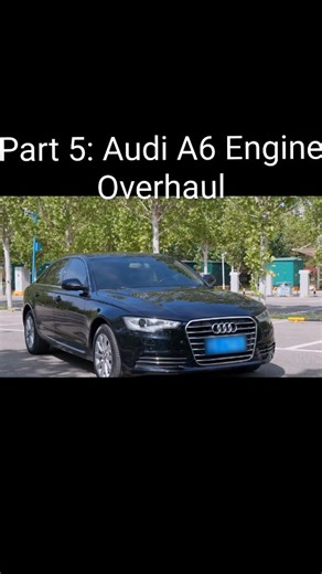 JustFixit on Instagram: "Part 5: Audi A6 Engine Overhaul | Complete Rebuild for Maximum Power & Performance! #car #restortaion #oldcarrestoration #mechanic #carrepair #reels #justfixit"