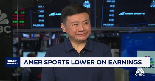 Arc'teryx and Salomon drive the company's growth, says Amer Sports CEO