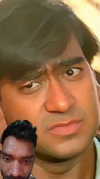 Amrish Puri ने अजेय देवगन को दि गाली 🔥 Ajay Devgan khatarnak dialogue 🔥 action movie scene 😱#shorts