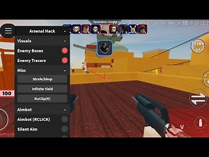 Script ARSENAL (NO KEY) AIM BOT, SILENT AIM.