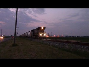CSX L415 with CSX 116 Southbound in Brookston, Indiana