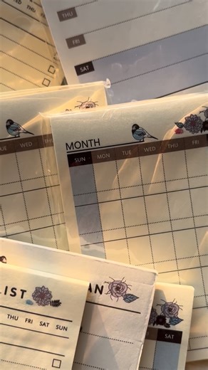 Art Armoury | Stationery shop on Instagram: "📋📆Weekly | Monthly | Time management | Checklist. 🌿Sticky notes to make your life easy!! 📌120 Tk only!!"