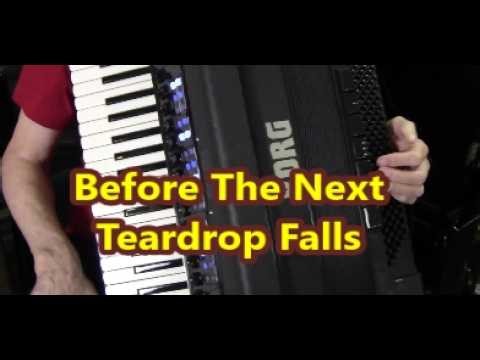Korg accordion, Before The Next Teardrop Falls, Dale Mathis Accordion