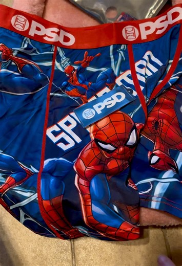 Comfortable PSD Marvel Comic Underwear for Men