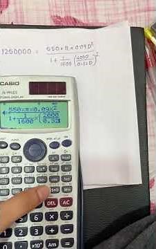 Solving for 'X' in scientific calculator