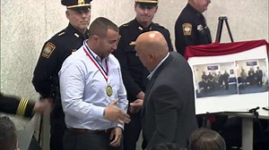 2 Braintree officers who were ambushed by armed suspect awarded peace medals for bravery