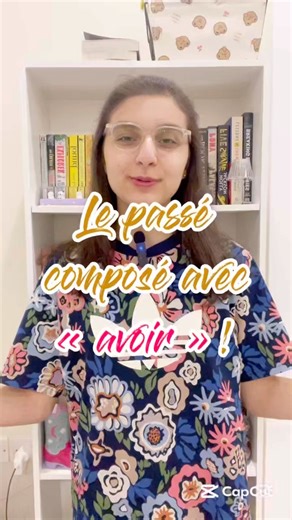Le passé composé avec « avoir » #verbesfrançais #passécomposé #apprentissage #grammairefrançaise