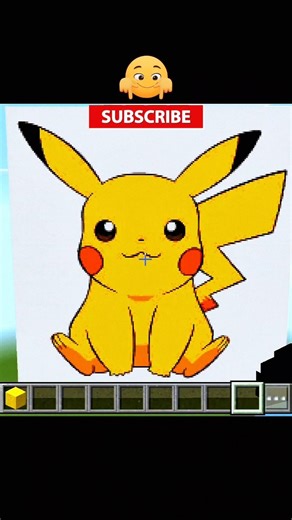 I Made the Cutest Pikachu Pixel Art Ever! ⚡️