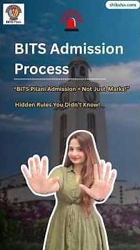 BITS Pilani Admission 2025 | Eligibility, Fees, Courses & Cutoff #bitsat2025 #bits
