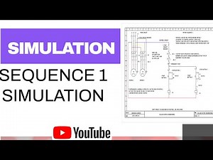 SEQUENCE 1 SIMULATION USING CADe SIMU SOFTWARE | APPRENTICESHIP TRAINING | ELECTRICAL ENGINEERING