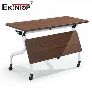[Hot Item] Ekintop Furniture Moveable Training Desks Foldable Office Table