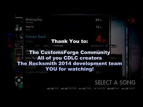 Rocksmith 2014 CDLC How-To, CustomsForge version
