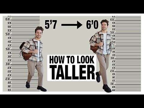 How To Look Taller INSTANTLY | Optical illusion HACKS