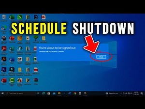 PC Tips - How Schedule Shutdown in Windows 10