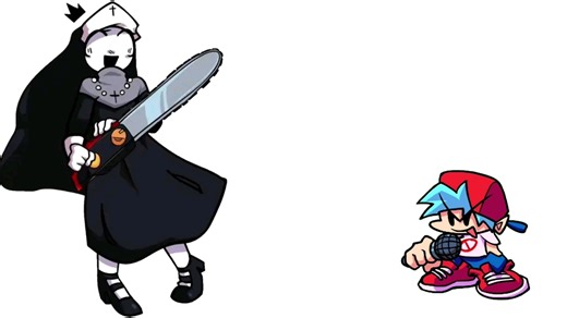 Friday night funkin：Taki vs Boyfriend（Bad nun（原曲是Bad apple））