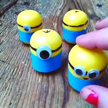 Watch our DIY Minion Weebles wobble