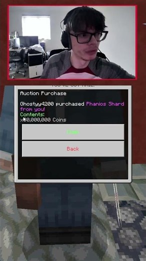 I SOLD THE RAREST ITEM IN FACTIONS??? #factions #minecraftpe #ecpe
