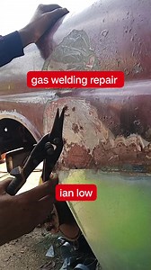 Rust repair with out using grinder and stick filler 🔥🔥 #proudwelder #bodyrepair #autorepair #gaswelding #welding | Ian low