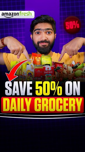 Ashutosh Pratap Singh on Instagram: "💲 With @amazonfreshin you can save up to 50% on grocery shopping every month! 🚀 From the 1st to the 7th of each month you can save on your grocery essentials with Amazon Fresh's Super Value Days! > Enjoy up to 45% off, > Up to 10% more savings with credit & debit cards > ₹400 cashback on first 4 orders Shop Smartly, Save Smartly #amazonfreshsupervaluedays"