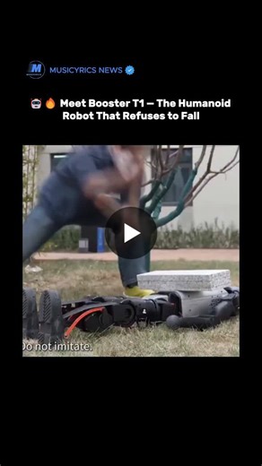 Booster T1 Humanoid Robot: Agile and Stable | Musicyrics Media posted on the topic | LinkedIn
