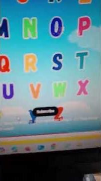 Basic Latin alphabet song