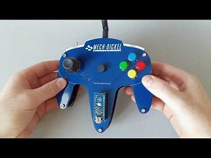 N64-inspired Arduino + nRF24L01 remote controller