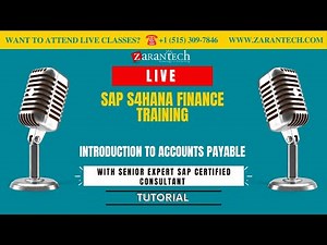 LIVE | Introduction to Accounts Payable | SAP S4HANA Finance Training | ZaranTech