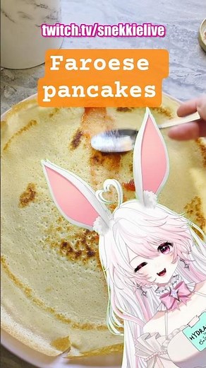 The best nordic pancake recipe you'll try #vtuberbaking